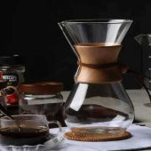 EPİNOX COFFEE TOOLS CAM KAHVE DEMLEME 800 ML (CK-800A) - 2