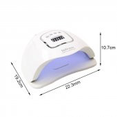 Sun Uv X5 Max Kalıcı Oje ve Protez Tırnak Kurutucu 45 LED 120W - 6