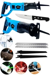 Spech Power 2400 Watt Tilki Kuyruğu Devir Ayarlı Döner Başlıklı Kemik Et Ahşap Metal Kesme Makinası - 1