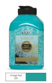 Artdeco Gold Multi Surface Akrilik Boya 500ml 289 Vintage Yeşil - 1