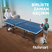 FİT SMART Fit And Smart St-200 Yarı Profesyonel 15 Mm Indoor Masa Tenisi Masası - 2