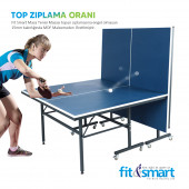 FİT SMART Fit And Smart St-200 Yarı Profesyonel 15 Mm Indoor Masa Tenisi Masası - 6