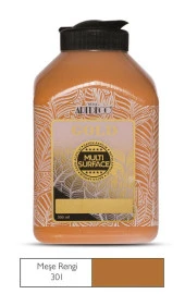 Artdeco Gold Multi Surface Akrilik Boya 500ml 301 Meşe Rengi - 1