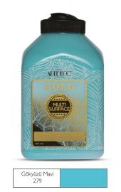 Artdeco Gold Multi Surface Akrilik Boya 500ml 279 Gökyüzü Mavi - 1