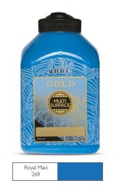 Artdeco Gold Multi Surface Akrilik Boya 500ml 269 Royal Mavi - 1