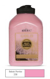Artdeco Gold Multi Surface Akrilik Boya 500ml 258 Bebek Pembe - 1