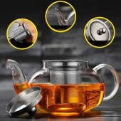 EPİNOX COFFEE TOOLS CAM DEMLİK 500 ML - ÇELİK SÜZGEÇ (CD-500A) - 4
