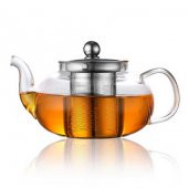 EPİNOX COFFEE TOOLS CAM DEMLİK 500 ML - ÇELİK SÜZGEÇ (CD-500A) - 1