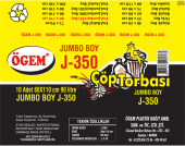 Toptan Çöp Torbası Jumbo Boy  80x110cm - J350 (1 Koli, 20 Adet) - 1