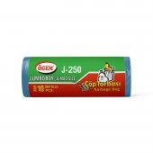 ÖGEM PLASTİK ÇÖP TORBASI AĞIR HİZMET J-250 5 ADET - 2