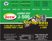 ÖGEM ÇÖP TORBASI AĞIR HİZMET J-500 5 ADET - 2