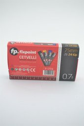 FİXPOİNT CETVELLİ UÇLU KALEM UCU 75 mm 2B  0.7 mm 24 TÜP - 2