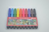 FİXPOİNT KEÇELİ KALEM  JUMBO 10 RENK - 1