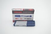SOLESTAR KALICI KEÇELİ KALEM MAVİ 10 ADET - 1