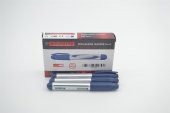 SOLESTAR KALICI KEÇELİ KALEM MAVİ 10 ADET - 2