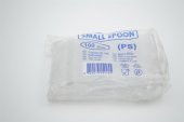 PLASTİK KÜÇÜK TATLI KAŞIĞI 100 ADET - 2