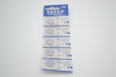 Supex CR1616 3V Lityum Düğme Pil 5 Adet - 2
