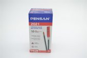 PENSAN 2021 TÜKENMEZ KALEM KIRMIZI 1.0 mm 50Lİ - 2