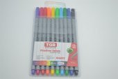 TGB 10 Renk Fineliner Kalem 0.4mm Uç - 1