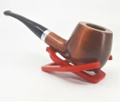 Falconetti Prince 9mm Filtreli Pipo / Kahverengi - 4