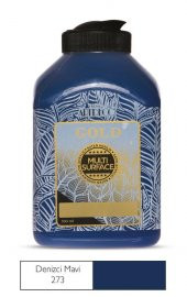 Artdeco Gold Multi Surface Akrilik Boya 500ml 273 Denizci Mavi - 1