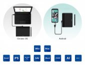 XP-Pen Deco Fun S Grafik Tablet Siyah - 6