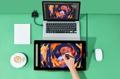 XP-Pen Artist 16 2nd Generation Grafik Ekran Tablet Yeşil - 3