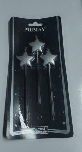 MUM YILDIZ 3 LÜ GÜMÜŞ - 1