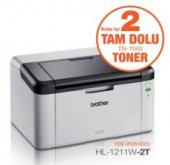 BROTHER Mono Laser WiFi 20ppm A4 Yazıcı HL-1211W-2T - 1