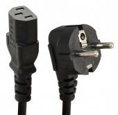 DARK DK-CB-PSC300 3 Metre Power Supply Güç Kablosu IEC 320/C13/250V/Euro Plug - 1