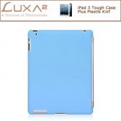 Luxa2 iPad 3 Tough Case Plus Plastik Kılıf-Mavi LHA0063-B - 1