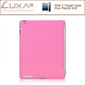 Luxa2 iPad 3 Tough Case Plus Plastik Kılıf-Pembe LHA0063-C - 1