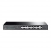 TL-SG1428PE 28-Port Gigabit Easy Smart Switch with 24-Port PoE+ - 1