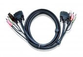 2L-7D02U 1 8M USB DVI-D SINGLE LINK KVM CABLE - 1