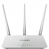 TENDA F3- F3 4Port WiFi-N 300Mbps Router 3 Anten - 1
