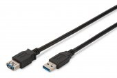 ASSMANN AK-300203-030-S USB 3.0 Uzatma Kablosu, USB A erkek-USB A dişi, 3 metre, AWG 28, - 1