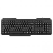 FRISBY FK-4812FU F KABLOLU STANDART SİYAH KLAVYE - 1