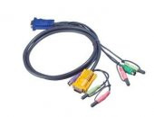 -2l-5302p  kvm için ps/2 bağlantı kablosu 1.8mt - 1