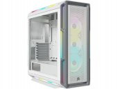 CASE-CC-9011231-WW iCUE 5000T RGB Tempered Glass Mid-Tower ATX PC Case — White - 1