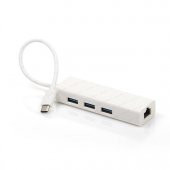 DK-AC-U31X3GL USB3.1 TypeC-3 x USB3.0 HUB ve 1 x Gigabit Ethernet - 1