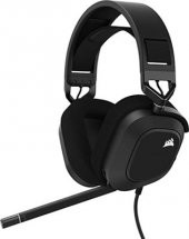 CORSAIR HEADSET-CA-9011237-EU HSHS80 RGB USB Wired Gaming Headset  Carbon - 1