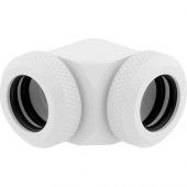 CX-9052027-WW Fitting (hard tube) ,XF Hardline 2-pack (90° Angled 12mm OD compression glossy white) - 1