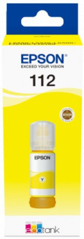 EPSON C13T06C44A 112 SARI MÜREKKEP KARTUŞ 6.000 SAYFA 70ml L15160 L15150 - 1