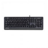 A4-TECH FK10 F Türkçe Siyah/Gri Multimedya Klavye FK10/GRI-F - 1