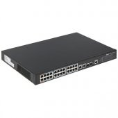 DAHUA - PFS3226-24ET-240 24 PORT GIGABIT+ 2XRJ45+ 2XGB SFP COMBO 240W POE RACKMOUNT SWITCH - 1