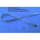 Awm 20624 80c 60v Vw-1 Flex Kablo 4 Pin 20 cm 4-1-20A - 1