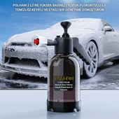 Polham 2 Litre Yüksek Basınçlı Araç Yıkama Köpük Püskürtücü El Pompası, Otomobil, Bahçe, Temizleme Pompası - 4