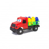 Oyuncak Tüp Kamyonu 6 Adet Mini Tüp 30 Cm - 1