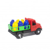 Oyuncak Tüp Kamyonu 6 Adet Mini Tüp 30 Cm - 3