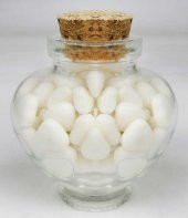 ŞEKER KALPLİ MEYVE AROMALI DRAJE BEYAZ 1 KG - 2